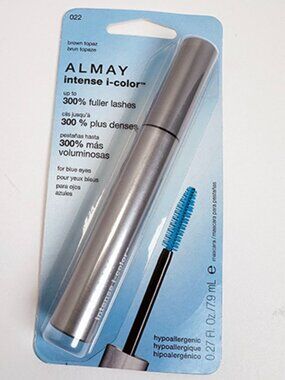 Almay intense i color brown topaz mascara for blue eyes